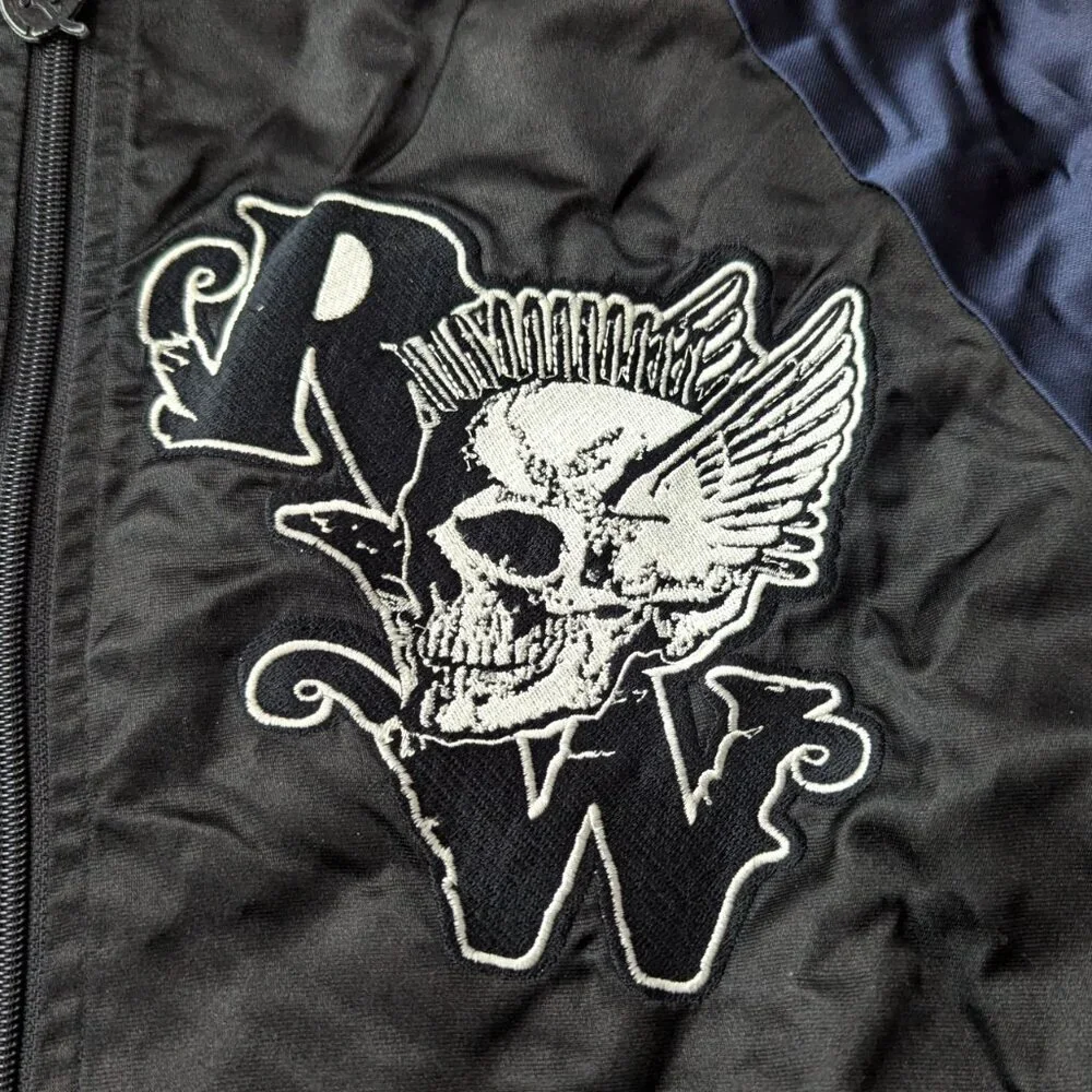 Rocawear Y2K Satin Bomber Jacket (SIZE: M) - Picture 7 of 9